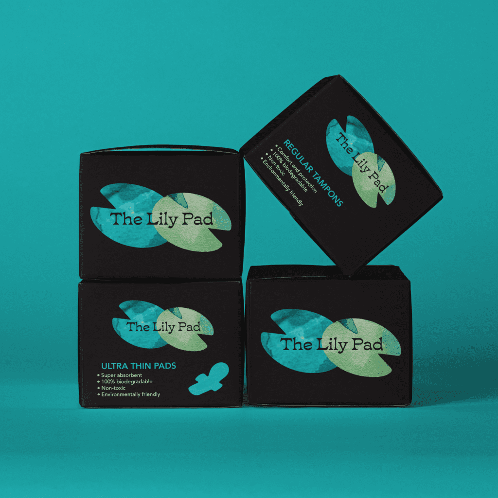 Pad packaging design for The Lily Pad